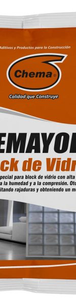 chemayolic block vidrio